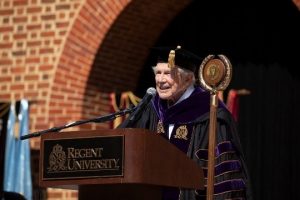 Pat Robertson - Regent Graduation