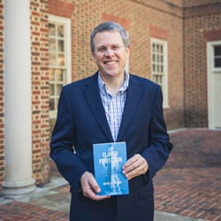 Dr. Jeffrey Brauch, with his book 'Flawed Perfection: What It Means To Be Human & Why It Matters For Culture, Politics, And Law.'