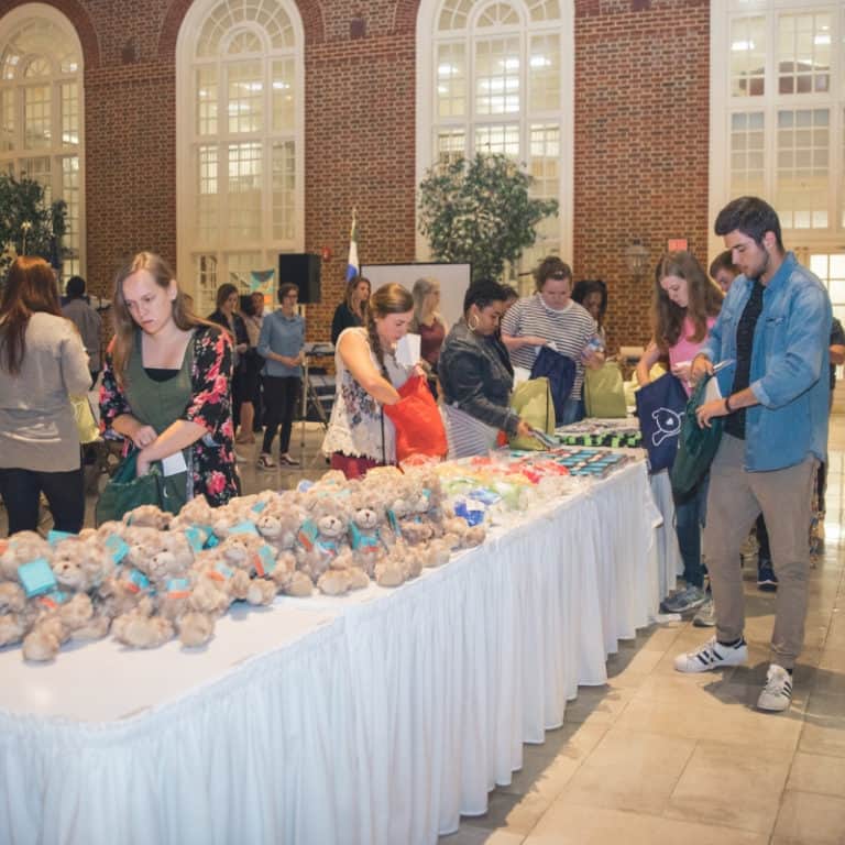 Regent University hosted the annual “Fear 2 Freedom” event that facilitates care packages for assault survivors.