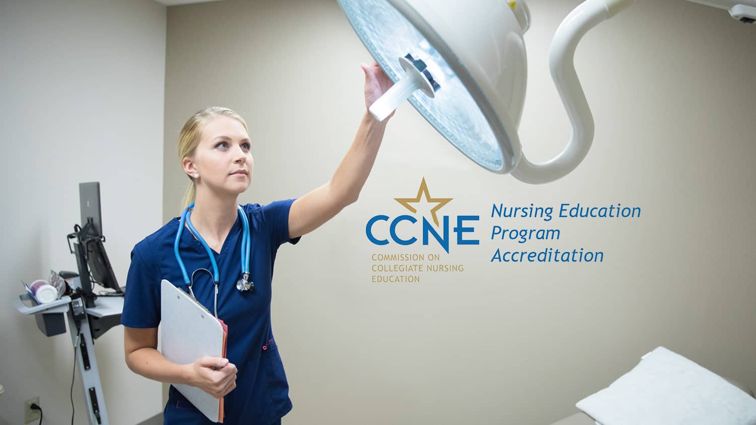 Pursue the CCNE-accredited RN to B.S. in Nursing program at Regent University.