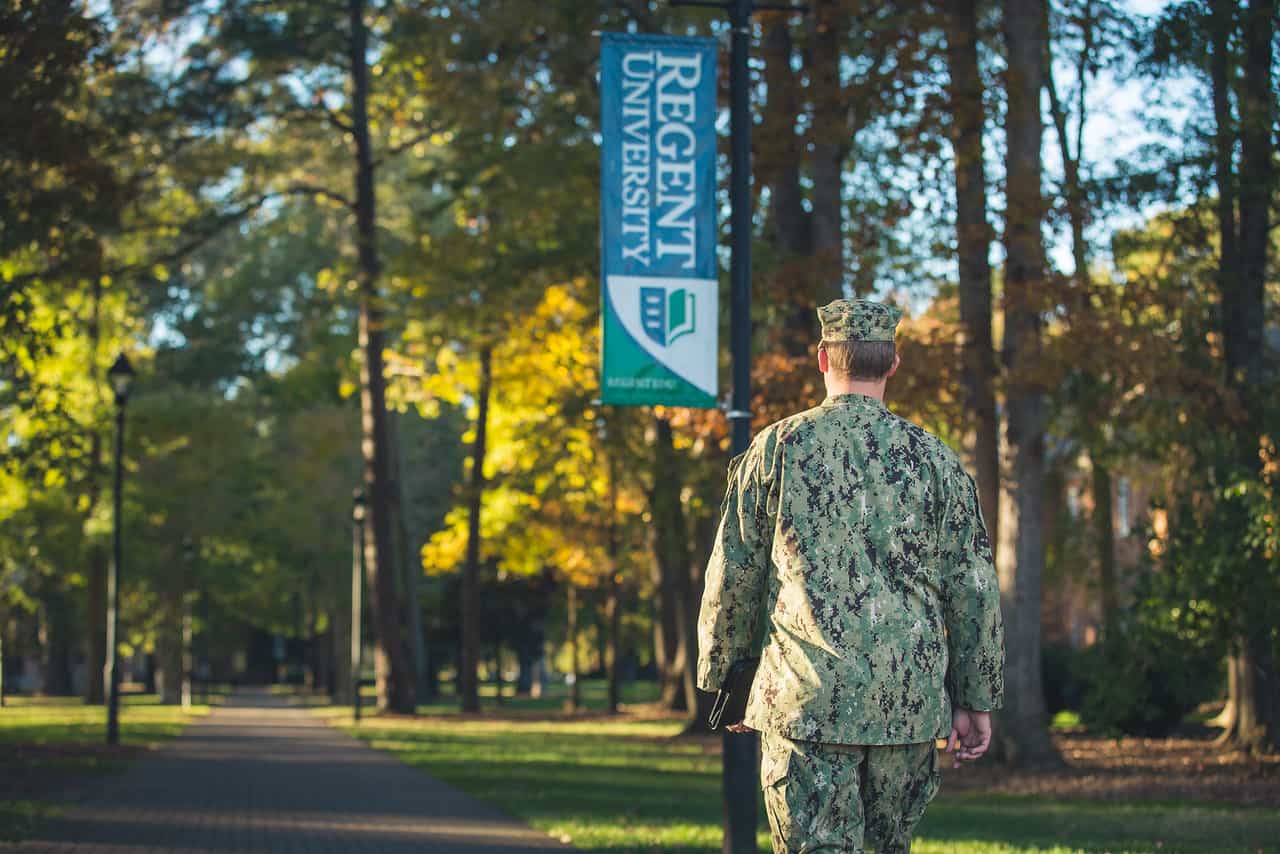 Regent University is a partner in the Yellow Ribbon Program and has a Military Resource Center that supports military students and families.
