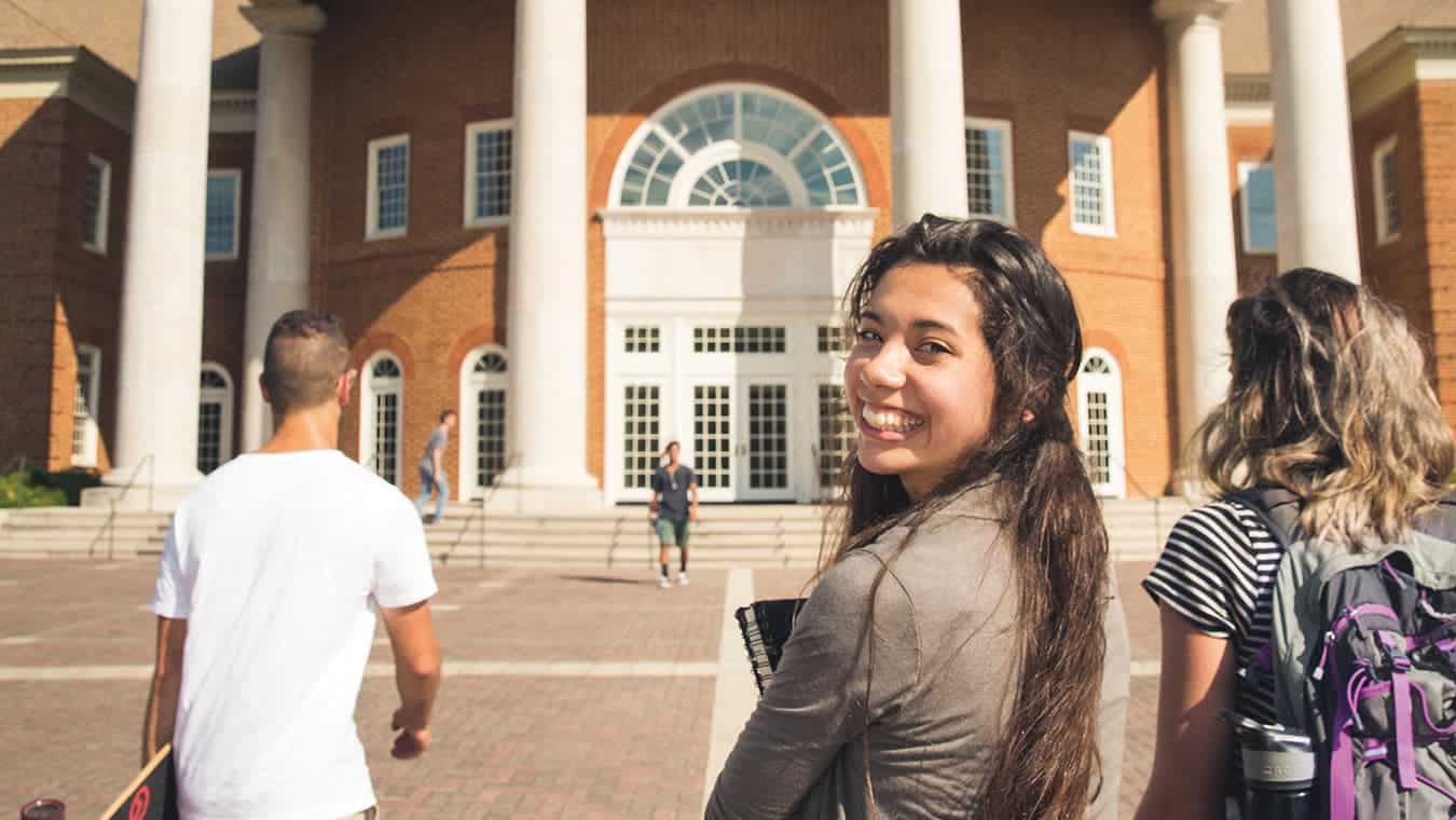 A graduate on campus: Pursue an MAOL - servant leadership program at Regent University.