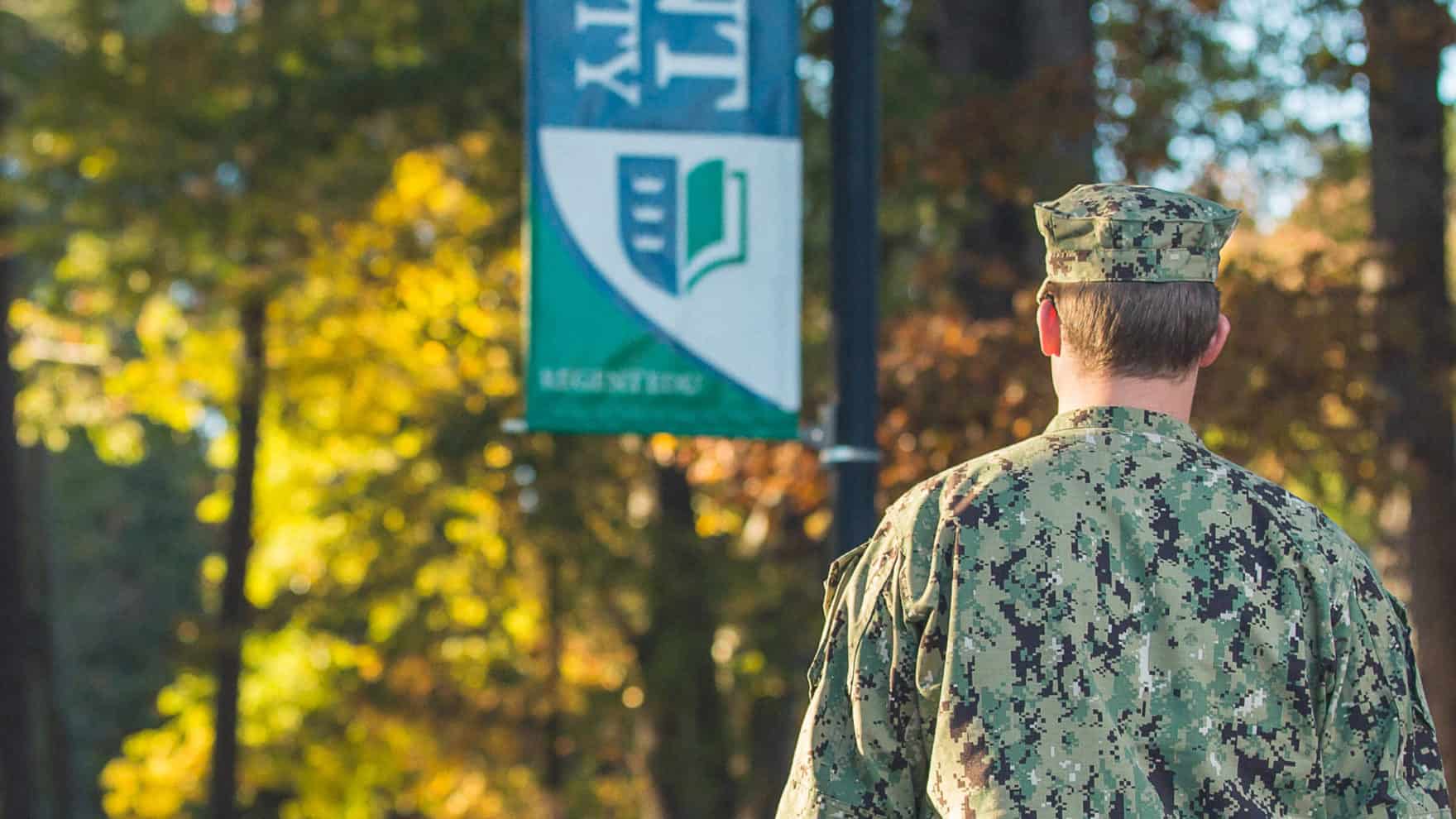Military students can be eligible for Advanced Standing at Regent University.