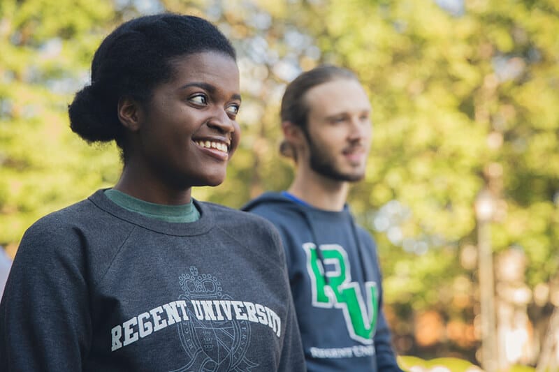 Apparel offered by the Regent University Gift Shop.