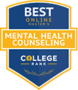 Regent University Ranked #9 in Top 30 Best Online Master's in Mental Health Counseling Programs | CollegeRank.net, 2020