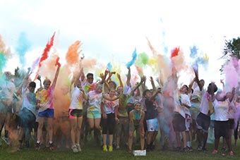 Color Run, a fun college event at Regent.