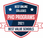 Regent University ranked #3 of the top 31 Best Online Ph.D. Programs | Best Value Schools