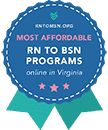 Regent University ranked one of the most affordable RN to BSN Online Programs in Virginia | RNtoMSN.org