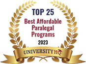 Regent University ranked #10 of the top 50 Most Affordable Paralegal Colleges | UniversityHQ
