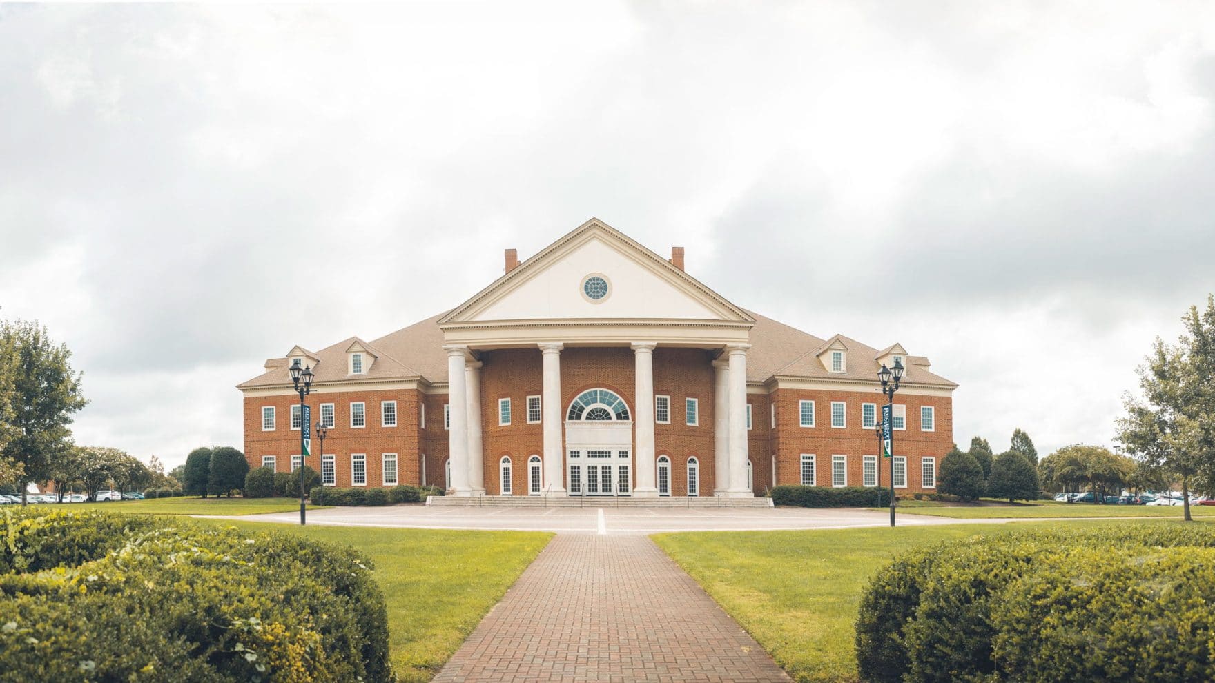 Regent University's School of Communication Building in Virginia Beach, Virginia, houses new and enhanced degree programs.
