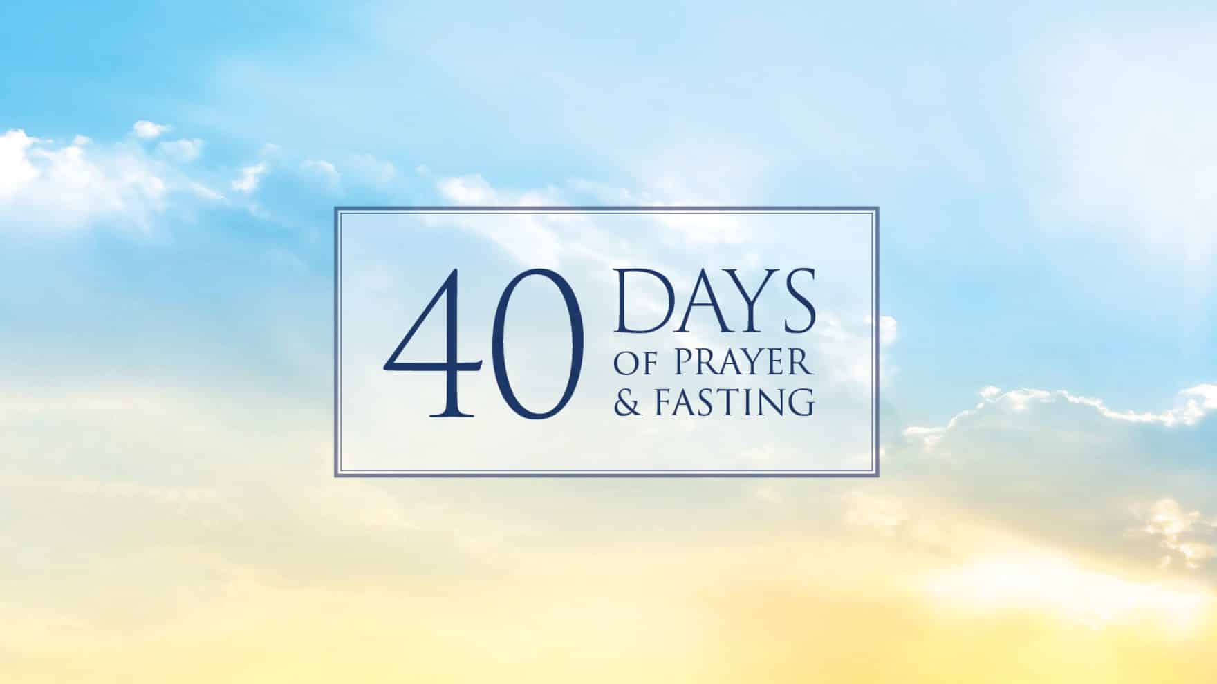 40 days of prayer at Regent University