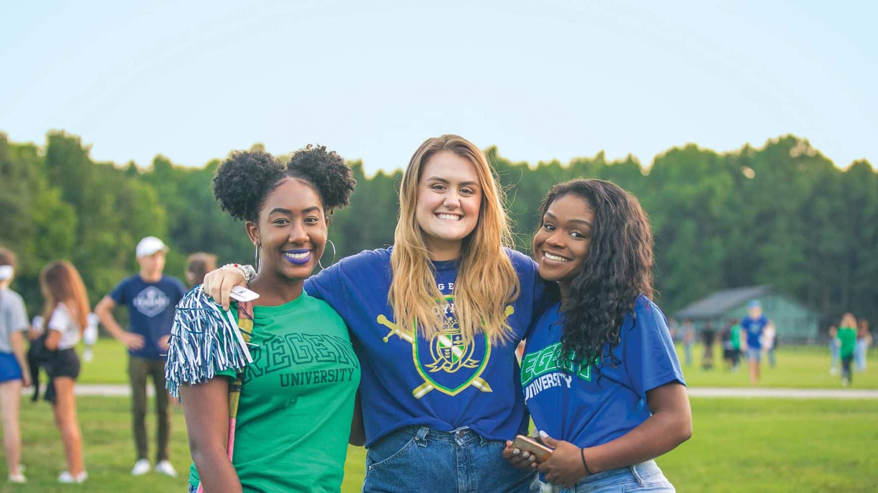 How to make friends in college at Regent University.