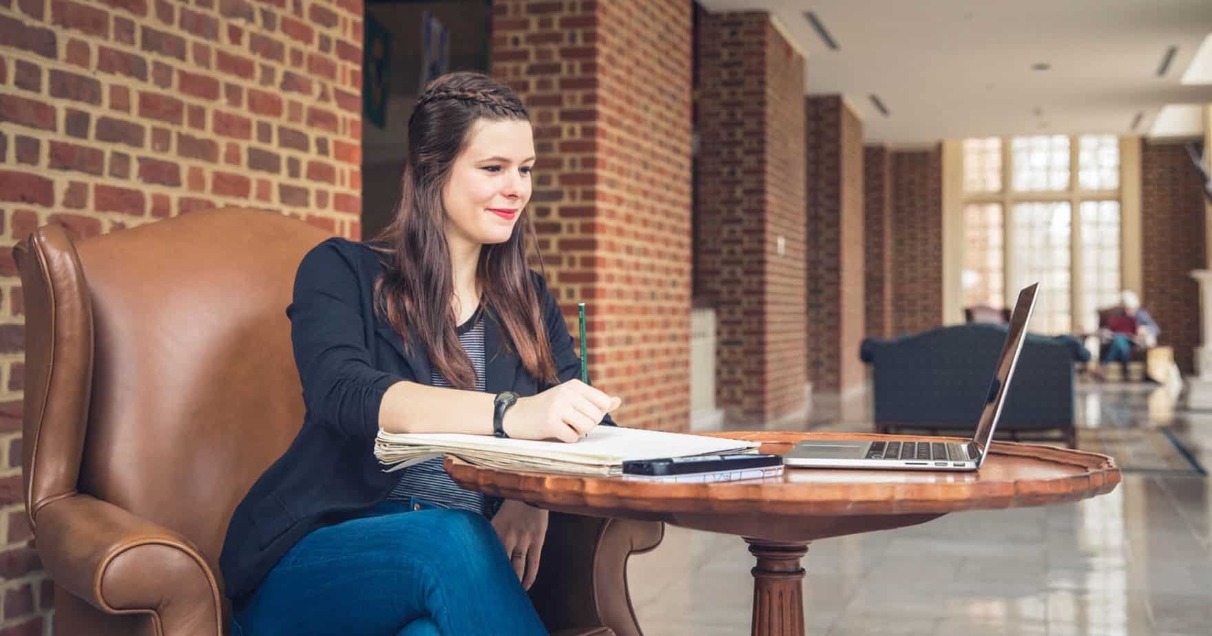 A student at Regent University: Learn about certificates that can be completed in just one semester.