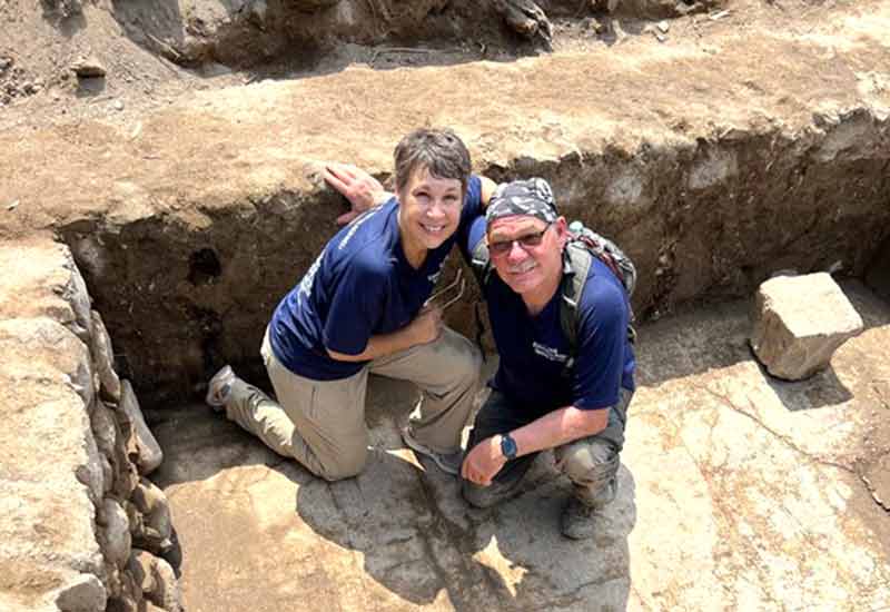 Archeological Excavation Discovering Bethsaida