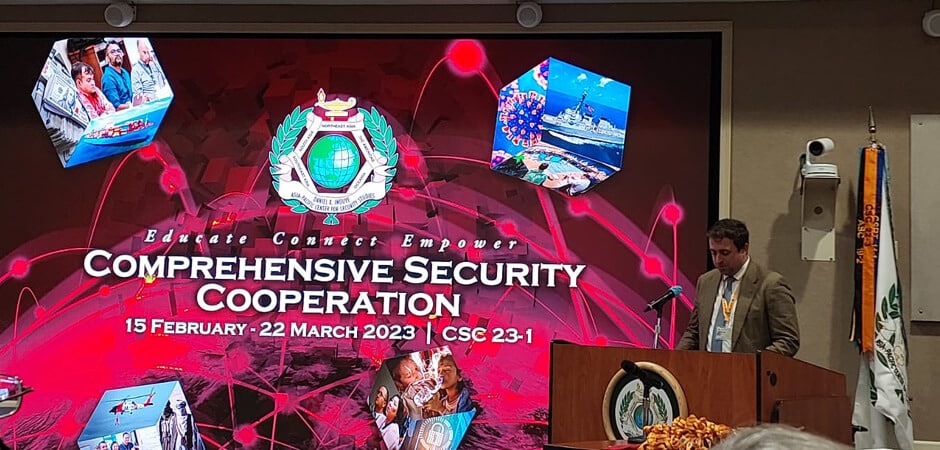 Dr. Hastey leads the 2023 Comprehensive Security Cooperation.