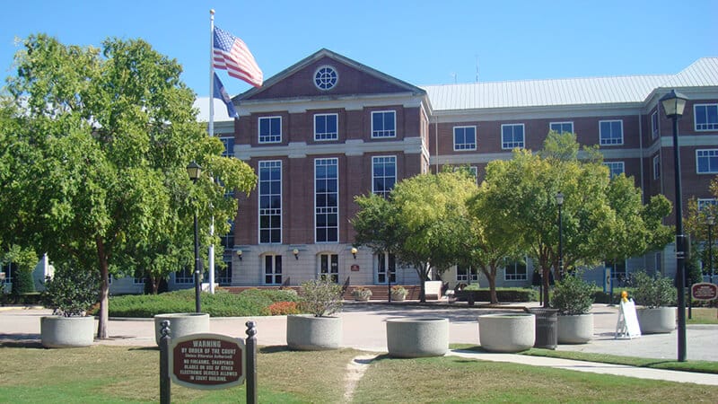 The Virginia Beach Courthouse