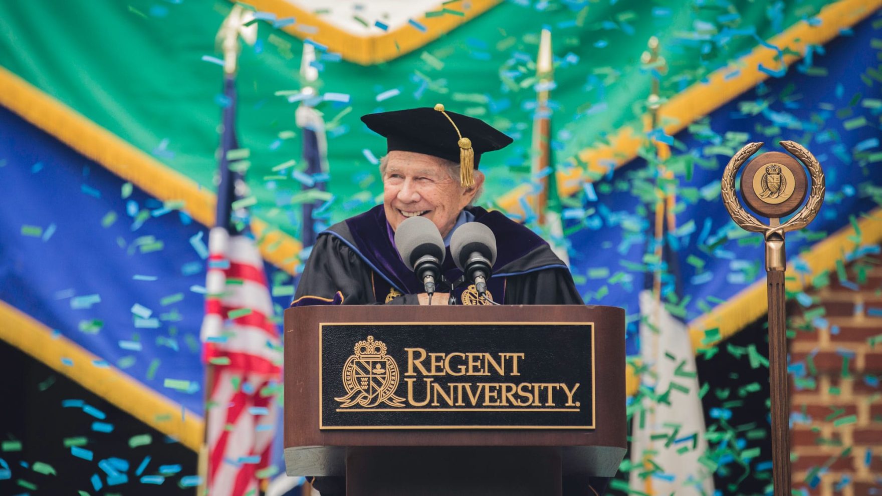 Regent University Mourns the Loss of Founder, Chancellor & CEO Dr. M.G. “Pat” Robertson