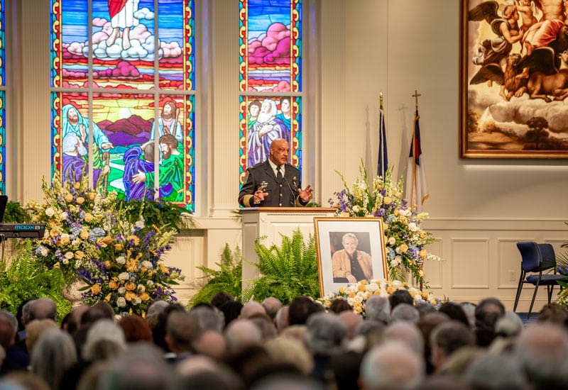 Mourners Gather to Honor the Life and Legacy of Regent University Founder Dr. M.G. “Pat” Robertson