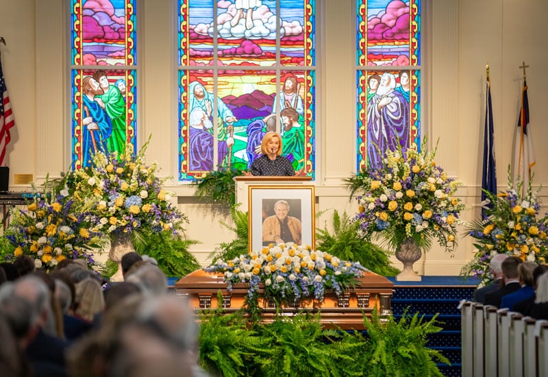 Mourners Gather to Honor the Life and Legacy of Regent University Founder Dr. M.G. “Pat” Robertson
