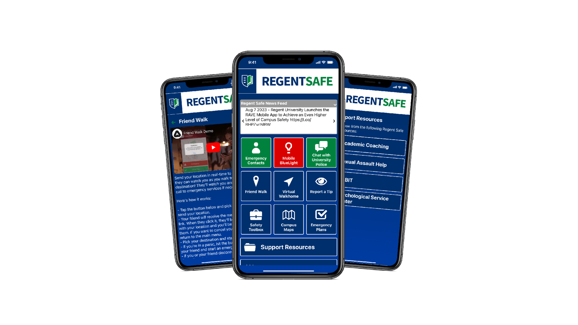 Regent Safe App.