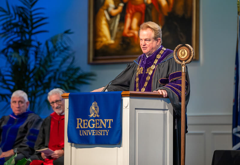 Investiture Ceremony at Regent University in Virginia Beach