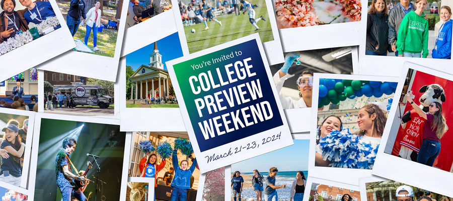 Regent University College Preview Weekend March 21-23, Virginia Beach, VA.
