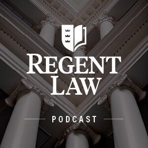 Regent Law School is nationally ranked program with expert faculty; listen to the law podcast!