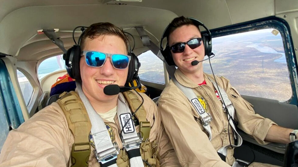 Regent's Ernest Park and Austin Graves with Operation Shipmate Support for Hurricane Helene victims