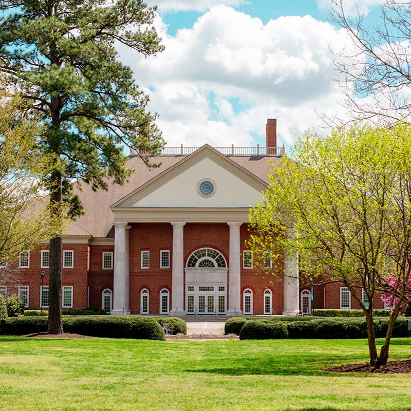 Regent University college campus in Virginia Beach, VA