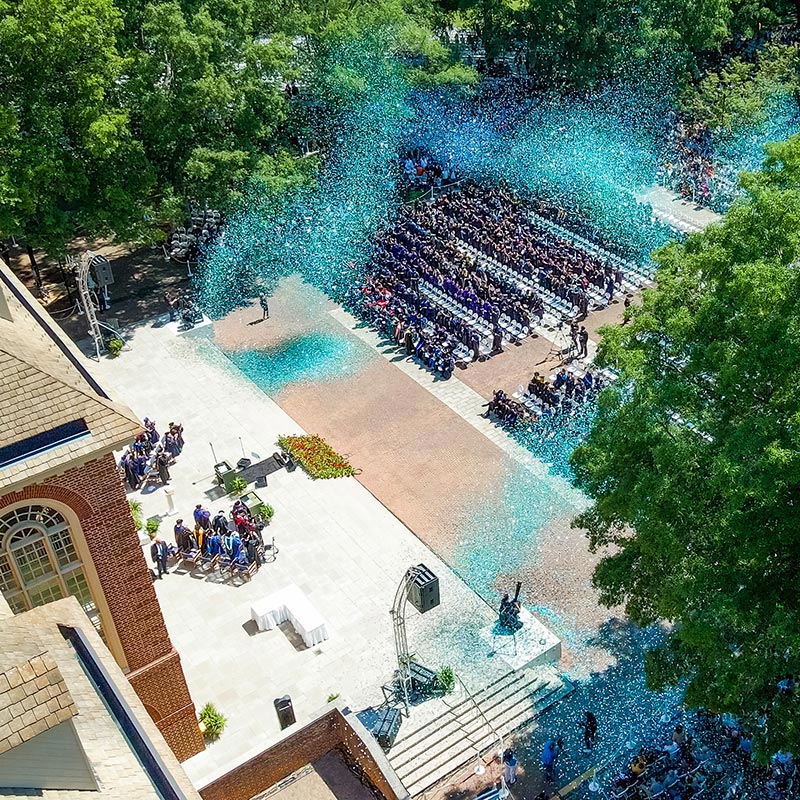 Regent University college campus in Virginia Beach, VA