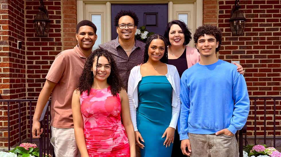 Bethany & Ryan Bomberger's family; Regent University alumni, co-founders of the Radiance foundation