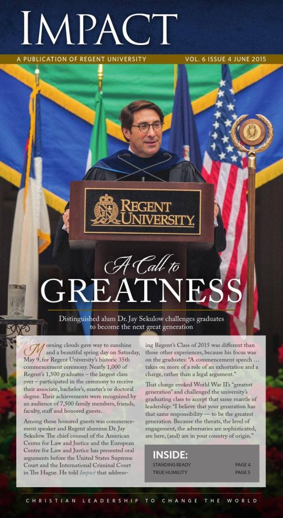 Impact Volume 6 Issue 4 June 2015 cover