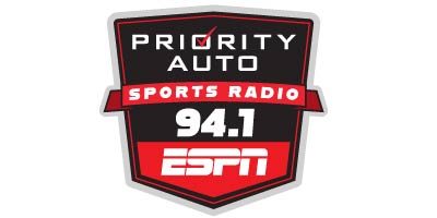 Priority Auto Sports Radio 94.1 ESPN logo