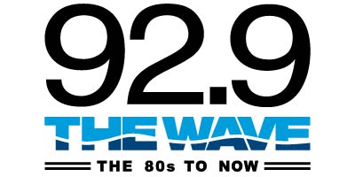 92.9 The Wave - The 80s to Now radio station logo