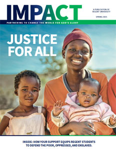 Spring 2025 IMPACT – Justice for All cover