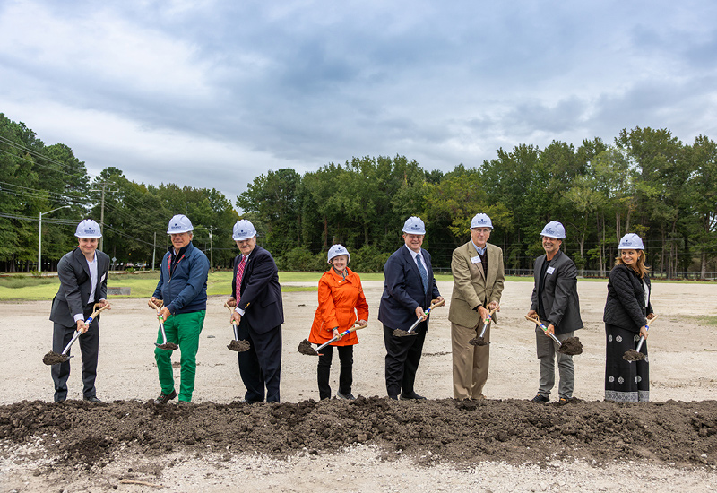 Regent University celebrates the official groundbreaking of our state-of-the-art Athletic & Fitness Center.