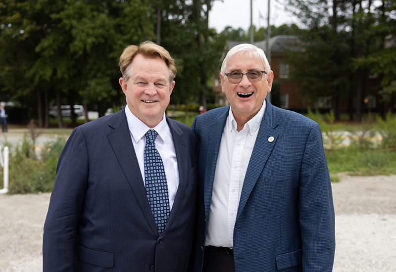 Regent University celebrates the official groundbreaking of our state-of-the-art Athletic & Fitness Center.