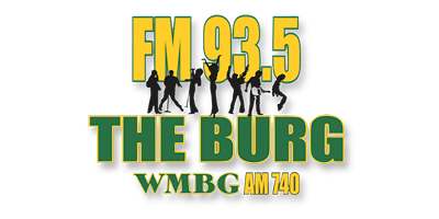 FM 93.5 The Burg WMBG AM 740 logo