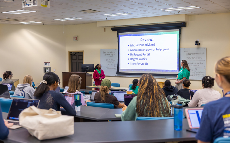 New Student Orientation at Regent University