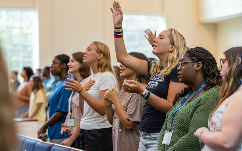 New Student Orientation at Regent University
