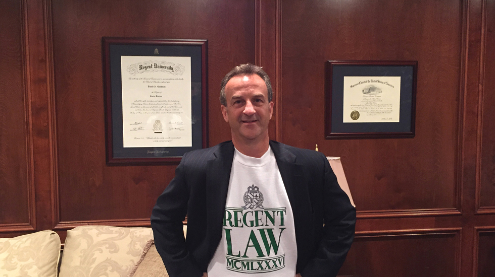 David Cortman, J.D., Regent University alumnus, Senior Counsel and Vice President of U.S. Litigation at Alliance Defending Freedom (ADF).