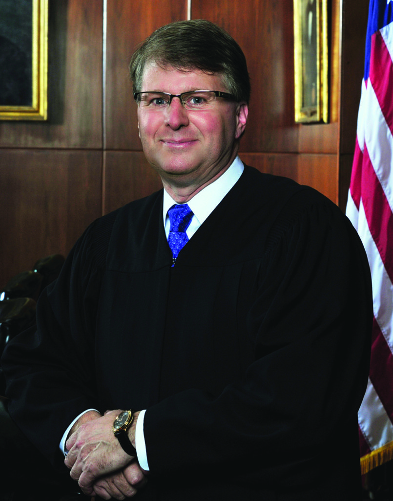 Chief Justice Mark Martin in judicial robes