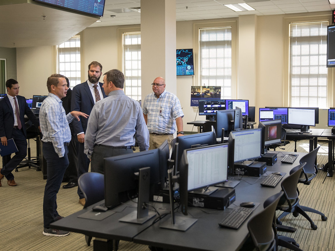 Cyber lab conversation grand opening