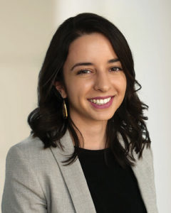 Arielle Del Turco, a graduate of Regent University's Master of Arts in Government, Bachelor of Arts in Politics and History programs.