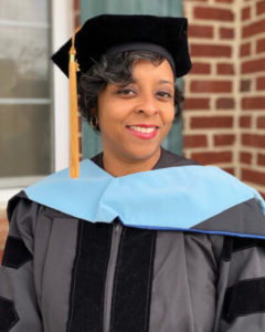 Yvette Motley, a graduate of Regent University's Doctor of Education (Ed.D.) program.