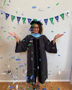 A graduate of Regent University, Virginia Beach.